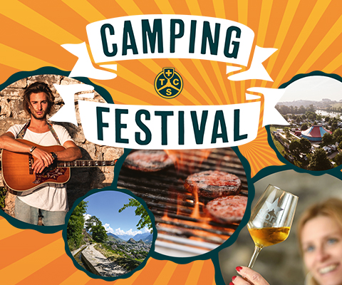 Camping Festival TCS dal 5 al 7 luglio a Sion