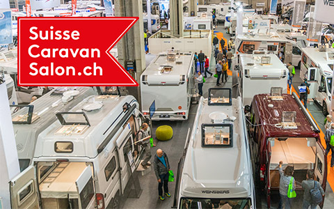 Ingresso gratuito allo Suisse Caravan Salon di Berna