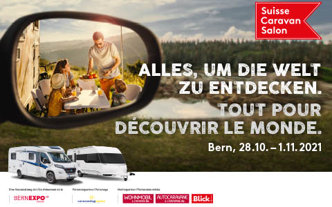 Suisse Caravan Salon 2021 à Berne