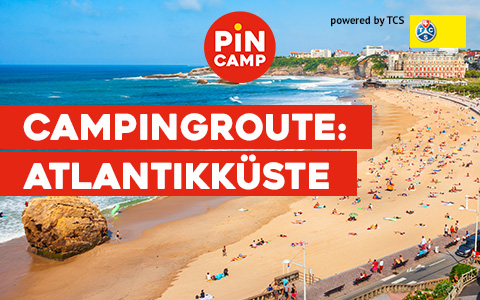 Pincamp Campingroute