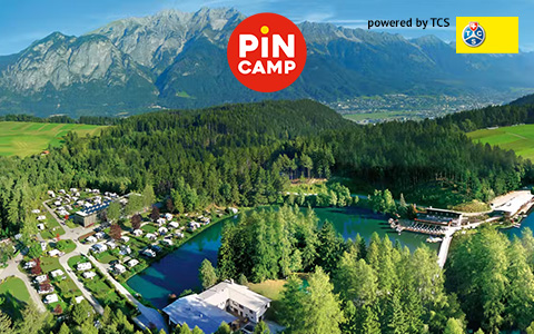 Campingplätze in den Alpen
