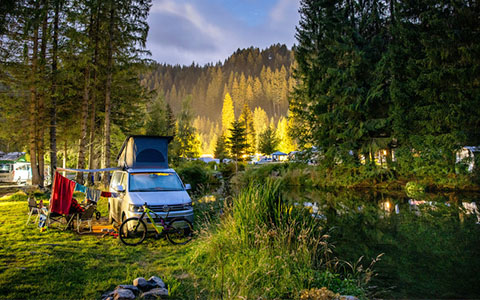 25 campings TCS dans toute la Suisse