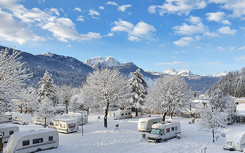 Wintercamping in Österreich