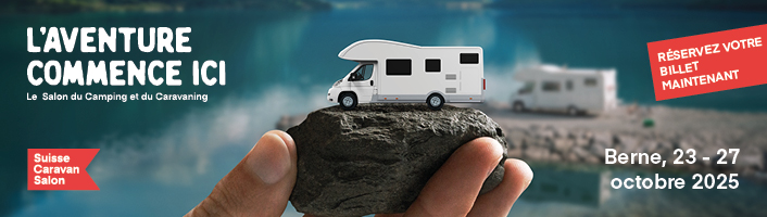 Banner Suisse Caravan Salon