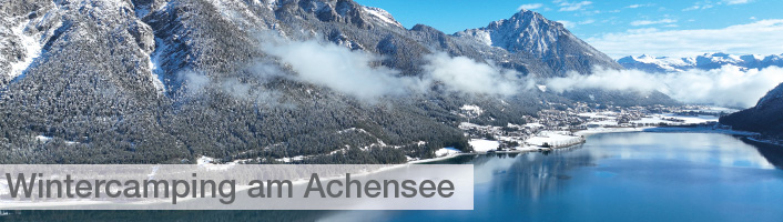 Wintercamping am Achensee